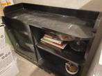 Zwart art Deco dressoir Kastje, Huis en Inrichting, Kasten | Dressoirs, Ophalen, 100 tot 150 cm, 25 tot 50 cm, Gebruikt