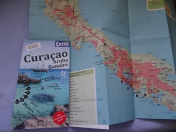 Curacao, Aruba, Bonaire ; anwb extra reisgids + landkaart beschikbaar voor biedingen