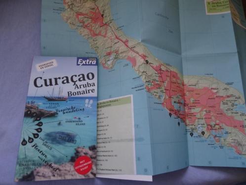 Curacao, Aruba, Bonaire ; anwb extra reisgids + landkaart, Boeken, Reisgidsen, Zo goed als nieuw, Reisgids of -boek, Europa, ANWB