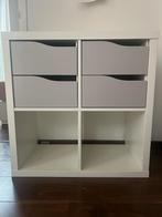 IKEA kallax 2x2 met laden, Huis en Inrichting, Ophalen, Gebruikt, 50 tot 100 cm, Minder dan 100 cm