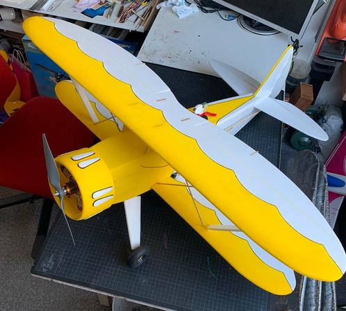 Jupiter Bipe, Hobby en Vrije tijd, Modelbouw | Radiografisch | Vliegtuigen, Gebruikt, Elektro, Ophalen