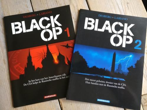 Black Op   #1+2, Boeken, Stripboeken, Zo goed als nieuw, Meerdere stripboeken, Ophalen of Verzenden