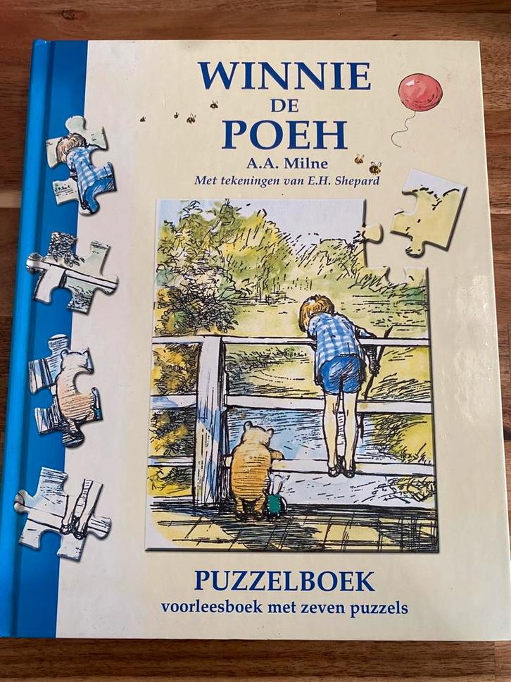 AA. Milne - Puzzelboek winnie de poeh, Boeken, Prentenboeken en Plaatjesalbums, Zo goed als nieuw, Ophalen of Verzenden