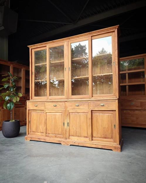 Stoere Buffetkast | Winkelkast | Servieskast #2039, Huis en Inrichting, Kasten | Buffetkasten, 200 cm of meer, 200 cm of meer