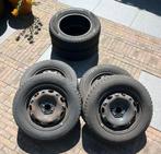 Volkswagen Polo stalen velgen met 4-season banden, Auto diversen, Wieldoppen, Ophalen