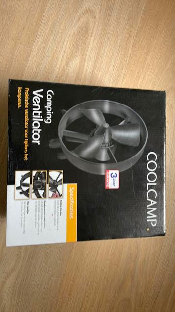 Coolcamp lichtgewicht campingventilator beschikbaar voor biedingen