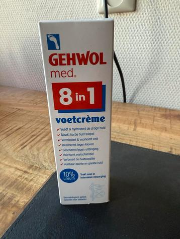 Gehwol Voetcrème 8 in 1 - Nieuw & Ongeopend beschikbaar voor biedingen
