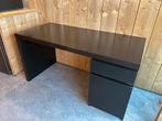 2 zwarte bureaus - zo goed als nieuw, Ophalen, Zo goed als nieuw, Bureau