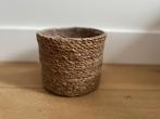 Mooi rieten mandje voor plantje, Mand, Rond, Nieuw, Ophalen of Verzenden