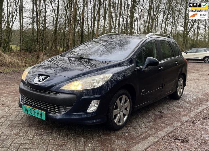 Peugeot 308 SW 1.6 VTi Nieuwe APK Inruil is mogelijk, Auto's, Peugeot, Bedrijf, Te koop, ABS, Airbags, Airconditioning, Bluetooth