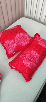 Kussens (hoesjes) Pip Studio, roze rood geel multicolor, Huis en Inrichting, Ophalen of Verzenden, Zo goed als nieuw, Rood, Overige vormen