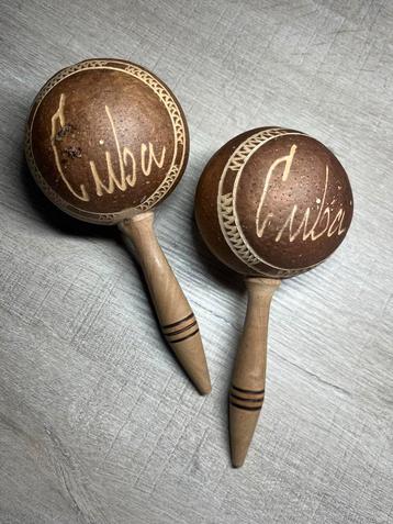 Cuba Maracas - Percussie Instrumenten beschikbaar voor biedingen