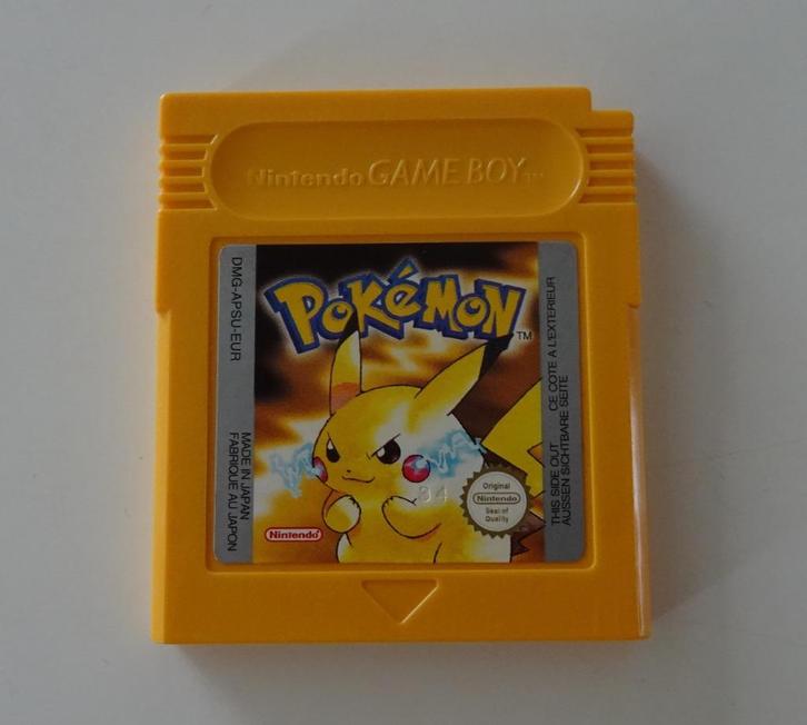 Pokemon Yellow voor Nintendo Game Boy Classic, Spelcomputers en Games, Games | Nintendo Game Boy, Zo goed als nieuw, Ophalen