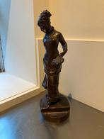 L. Praetoni bronzen dames beeld, Antiek en Kunst, Antiek | Koper en Brons, Ophalen, Brons