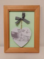 Handgemaakt schilderijtje voor opa en oma, Kinderen en Baby's, Kraamcadeaus en Geboorteborden, Ophalen of Verzenden, Nieuw