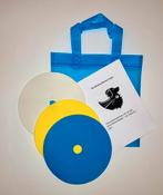 MarkerTargets – Set van 3 (wit, geel & blauw), Dieren en Toebehoren, Ophalen of Verzenden, Nieuw