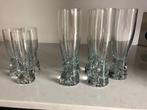 9 Krosno drinkglazen en 2 karaffen met de hand geblazen glas, Ophalen of Verzenden, Nieuw