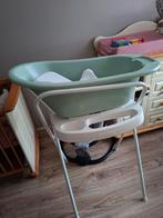 Baby badje met badslang thermometer badzitje en standaard, Ophalen, Zo goed als nieuw