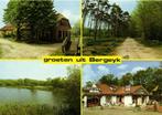 Groeten uit Bergeyk - 4 afb o.a. cafetaria - ongelopen, Ophalen of Verzenden, Ongelopen, Overijssel