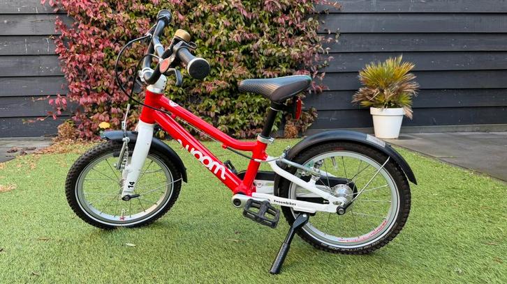 Woom 2 kinderfiets – rood – zeer goede staat, Fietsen en Brommers, Fietsen | Kinderfietsjes, Zo goed als nieuw, Minder dan 16 inch