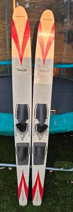 PATZL TORNADO MONO WATERSKI'S  RETRO, Watersport en Boten, Waterski's, Gebruikt, Waterski's, 160 cm of meer, Ophalen of Verzenden