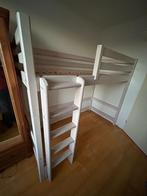 Super praktische Flexa Classic bed en hoogslaper whitewash, Huis en Inrichting, Slaapkamer | Stapelbedden en Hoogslapers, Ophalen