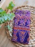 Batik Sarong/ lap/ stof Indonesië #1578, Hobby en Vrije tijd, Stoffen en Lappen, Overige materialen, Verzenden, Paars, Nieuw