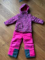 Roze Ski Jas + Broek met Bretels - Maat 104, Ophalen of Verzenden, Zo goed als nieuw, Meisje, Setje