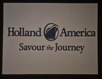 Holland america line Poster 30x40 cm, Verzamelen, Scheepvaart, Ophalen of Verzenden, Nieuw, Kaart, Foto of Prent