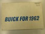 1962 Buick Prestige Brochure USA, Ophalen of Verzenden, Gelezen, Overige merken