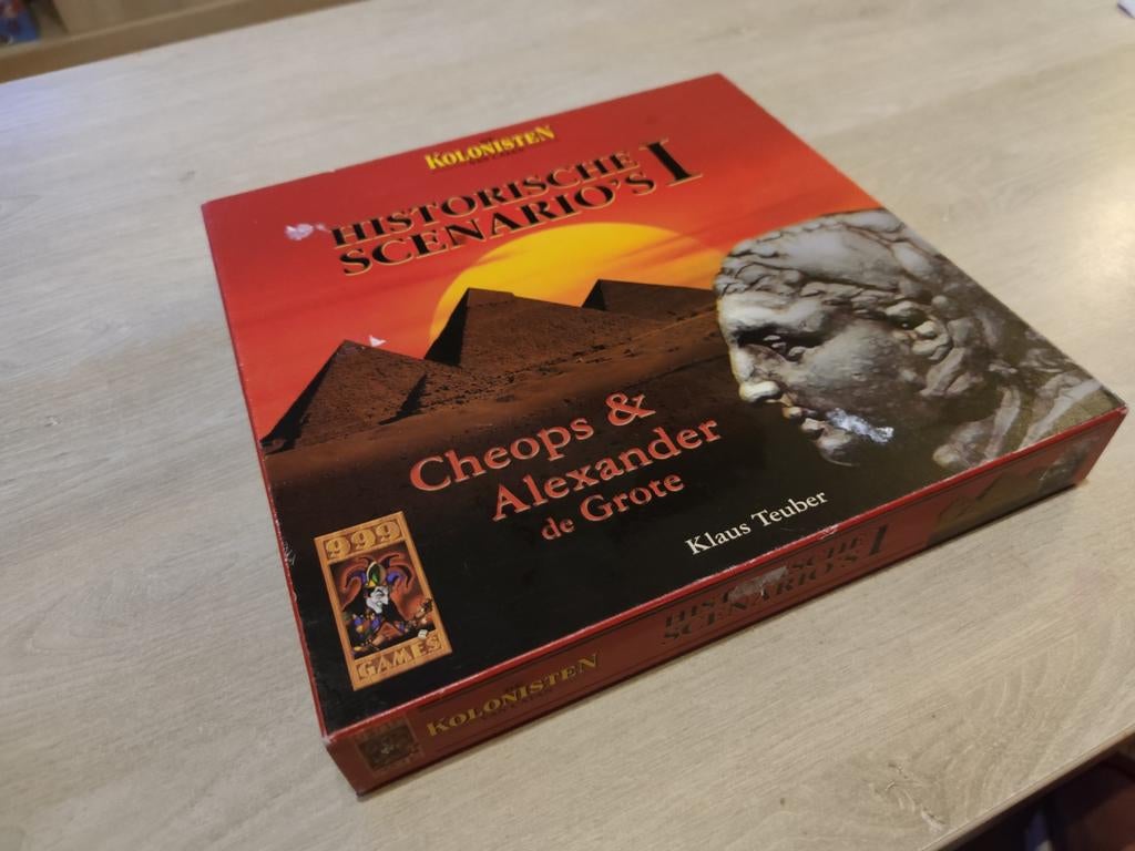Kolonisten Historische Scenario's I - Cheops & Alexander, Info@kosmos.de, Vijf spelers of meer, Ophalen of Verzenden, Zo goed als nieuw