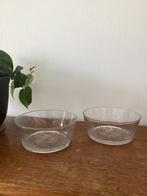Glazen schaaltje 2 stuks Blomus AH schaal, Verzenden, Glas, Overige stijlen, Schaal of Schalen