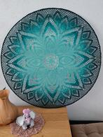 Mintgroene en flesgroene Mandala, Hobby en Vrije tijd, Breien en Haken, Ophalen