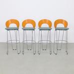 4x Postmodern Bar Stool, 1990s