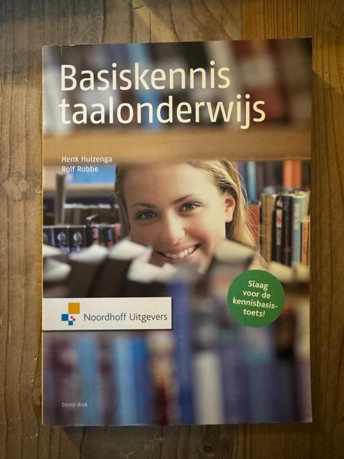 Henk Huizenga - Basiskennis taalonderwijs (PABO), Boeken, Studieboeken en Cursussen, Zo goed als nieuw, HBO, Alpha, Ophalen of Verzenden