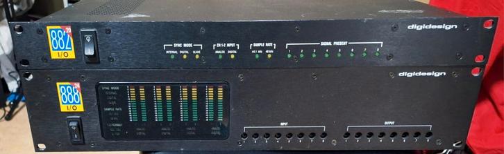 2x Digidesign 888/24bit + 1x Digidesign 882/20bit, Audio, Tv en Foto, Professionele Audio-, Tv- en Video-apparatuur, Gebruikt
