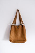 Karamelkleurige Leren Handtas Tod’s, Ophalen of Verzenden, Gebruikt, Bruin, Handtas
