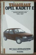 Vraagbaak Opel Kadett E, 1984-1987, Ophalen of Verzenden