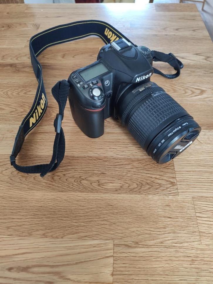 Nikon D80 10.2MP met Nikkor 18-135 (3.5/5.6), Audio, Tv en Foto, Fotocamera's Digitaal, Zo goed als nieuw, Nikon, Ophalen of Verzenden