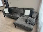 Moderne grijze hoekbank, Huis en Inrichting, Banken | Bankstellen, Ophalen, 250 tot 300 cm, Hoekbank, Zo goed als nieuw