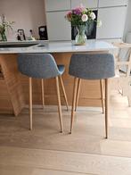 Set van 2 barkrukken Nordie La Redoute - Zo goed als nieuw!, Huis en Inrichting, Barkrukken, Ophalen, 60 tot 90 cm, Zo goed als nieuw