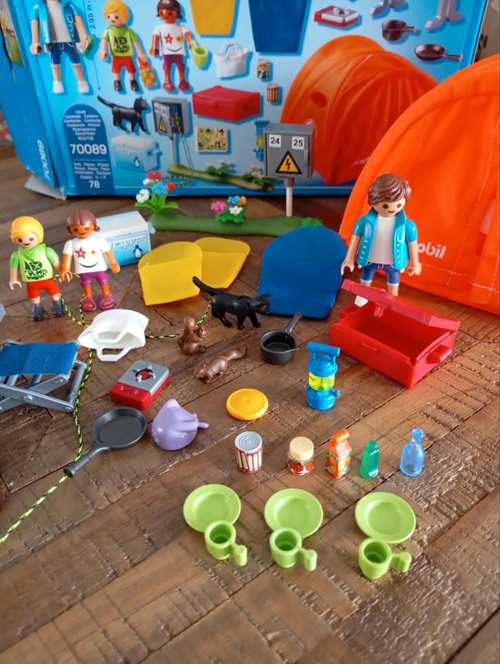 Playmobil Kampeervakantie 70078, Kinderen en Baby's, Speelgoed | Playmobil, Zo goed als nieuw, Ophalen of Verzenden