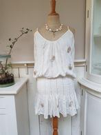 Miss June Salina Strandjurk Off-White 🍂🍂🍂, Maat 38/40 (M), Overige kleuren, Verzenden, Nieuw