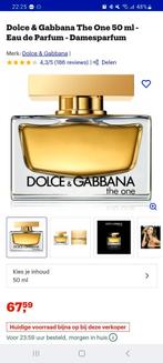 Dolce & Gabbana the one, Ophalen of Verzenden, Zo goed als nieuw