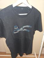 DENHAM T-shirt - Maat S, Zwart, Ophalen of Verzenden, DENHAM, Gedragen