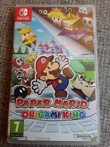 Nintendo Switch Game Paper Mario The Origami King  beschikbaar voor biedingen