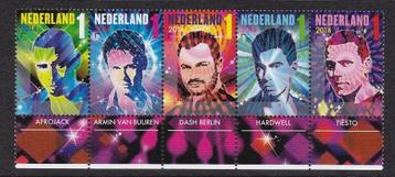 2014 Nederlandse DJ's 3229-3233 postfris beschikbaar voor biedingen