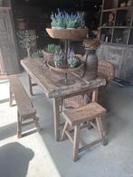 Stoere robuuste markttafel uit india, Ophalen