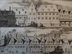 gravure arme mannen vrouwen kinderen huis Middelburg 1696, Verzenden