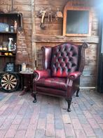 Prachtige mooi chesterfield storyteller, Ophalen of Verzenden, 75 tot 100 cm, Leer, 75 tot 100 cm